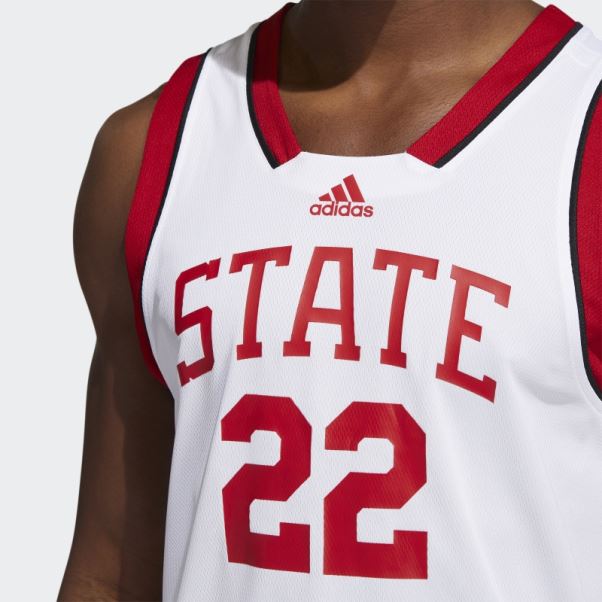 Maillot Wolfpack Swingman Blanc Adidas