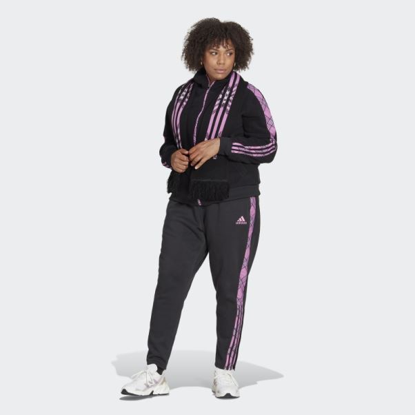 Pantalon De Survêtement D'hiver Tiro (taille Plus) Adidas Noir