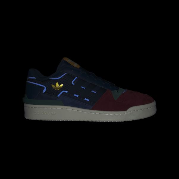 Forum Exhibition Low 2.0 Chaussures Coll Bordeaux Adidas