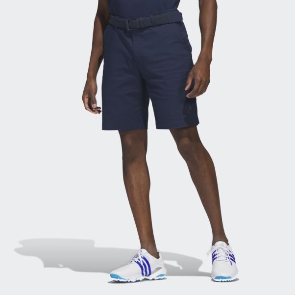 Short De Golf Adidas Go-to 9 Pouces Bleu Marine