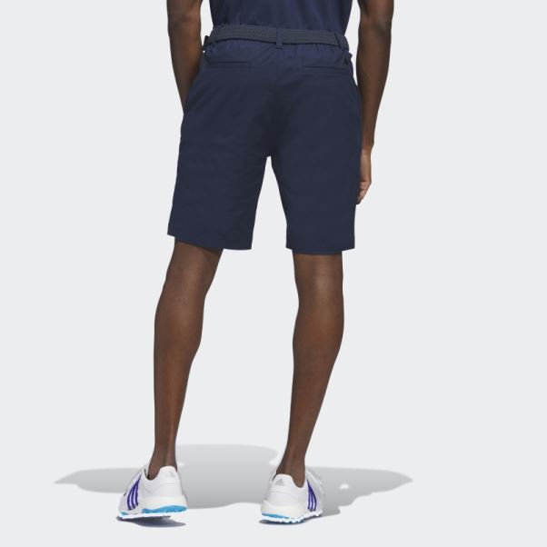 Short De Golf Adidas Go-to 9 Pouces Bleu Marine