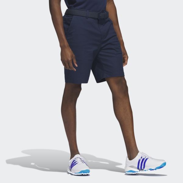 Short De Golf Adidas Go-to 9 Pouces Bleu Marine