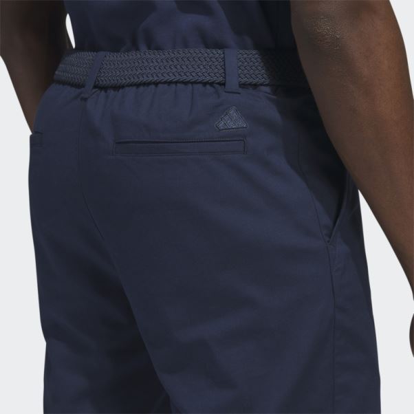 Short De Golf Adidas Go-to 9 Pouces Bleu Marine