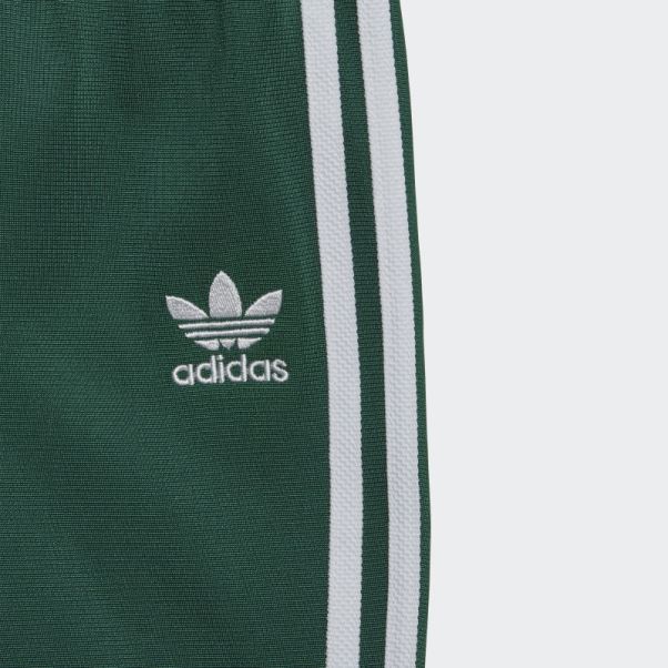 Adidas Adicolor Survetement Sst Vert Fonce