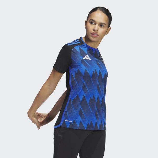 Maillot Domicile San Jose Tremblements De Terre 23/24 Adidas Bleu