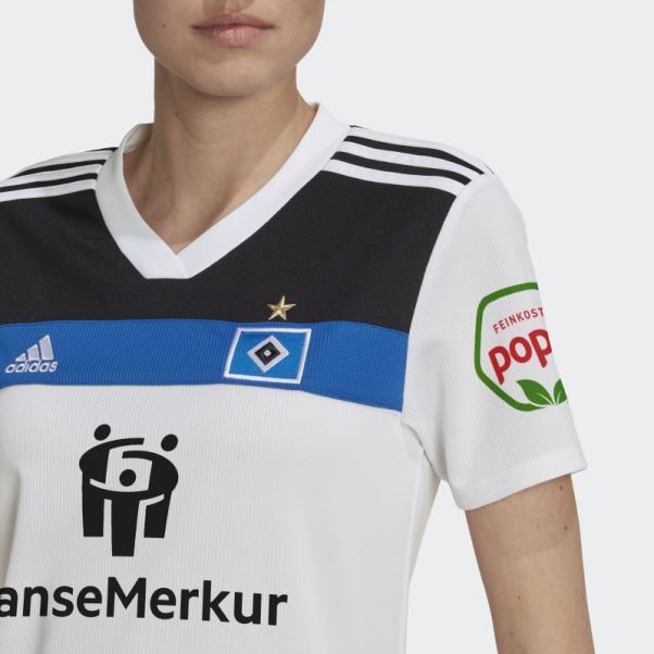 Maillot Domicile Hamburger Sv 22/23 Blanc Adidas