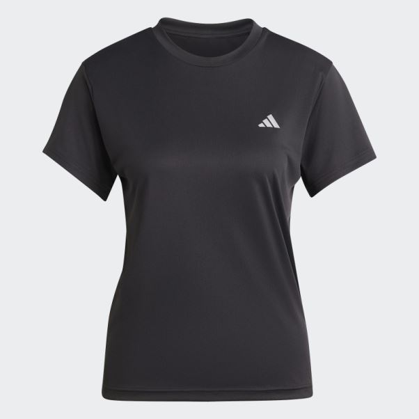 Tee Shirt Run It Noir Adidas