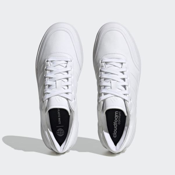 Adidas Court Revival Cloudfoam Modern Lifestyle Court Confort Chaussures Blanc