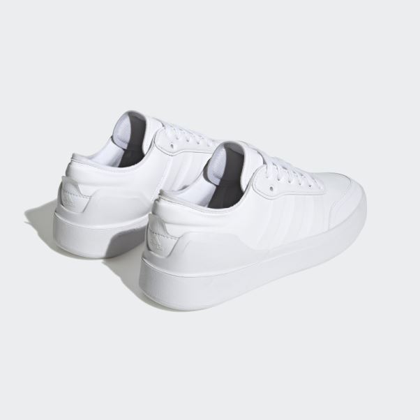 Adidas Court Revival Cloudfoam Modern Lifestyle Court Confort Chaussures Blanc