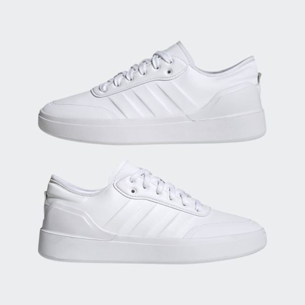 Adidas Court Revival Cloudfoam Modern Lifestyle Court Confort Chaussures Blanc