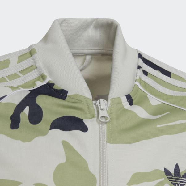 Veste De Survêtement Sst Camo Orbit Grise Adidas