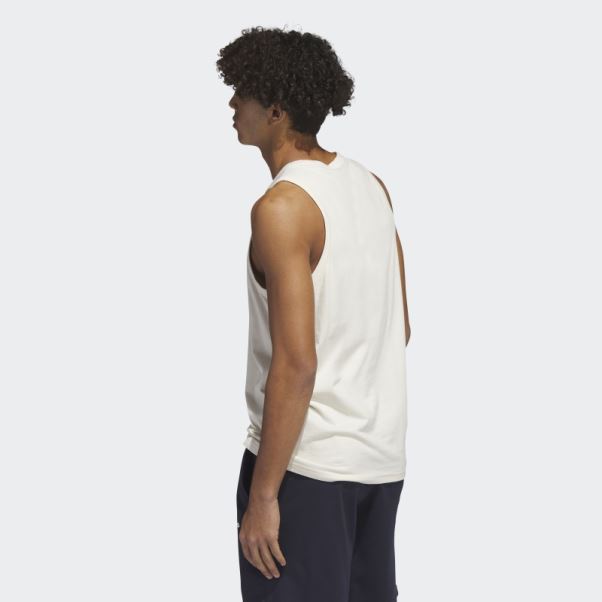 T-shirt Graphique Adidas Los Angeles Blanc