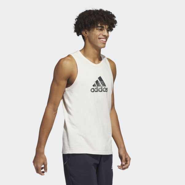 T-shirt Graphique Adidas Los Angeles Blanc
