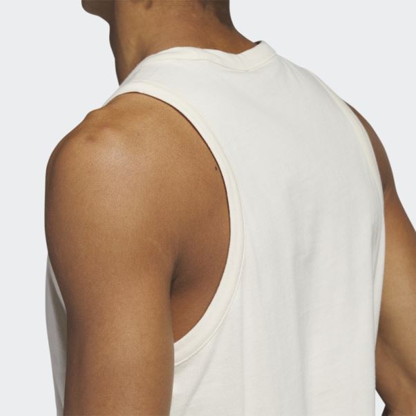 T-shirt Graphique Adidas Los Angeles Blanc