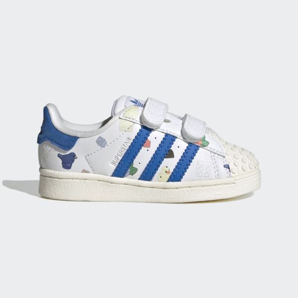 Adidas Superstar X Lego Blanche