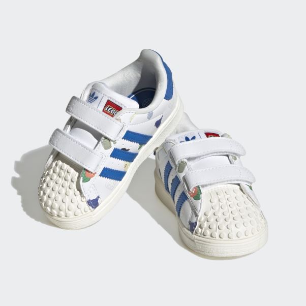 Adidas Superstar X Lego Blanche