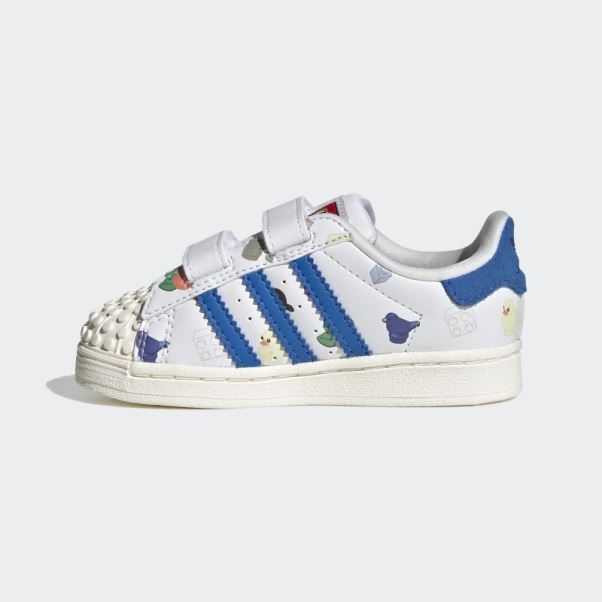 Adidas Superstar X Lego Blanche