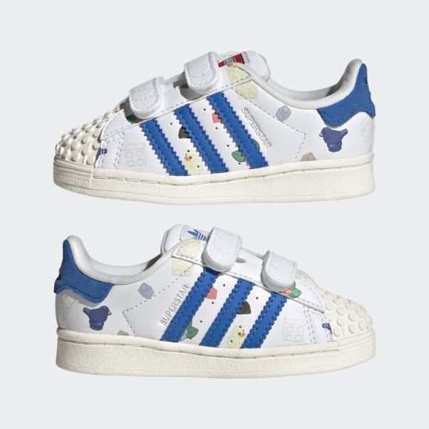 Adidas Superstar X Lego Blanche