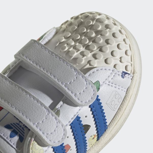 Adidas Superstar X Lego Blanche