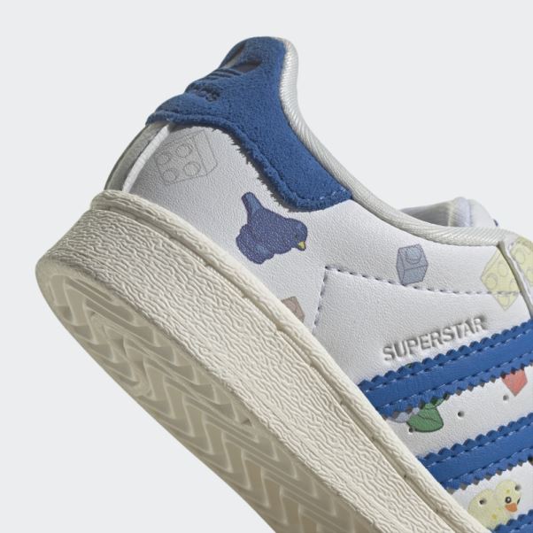 Adidas Superstar X Lego Blanche