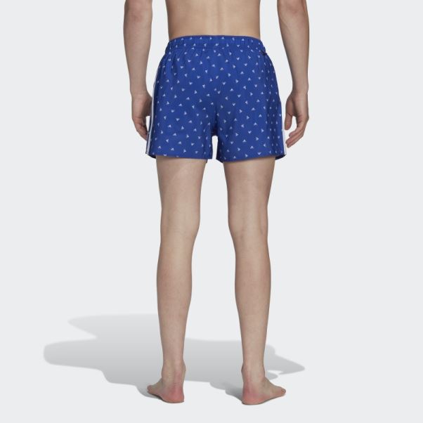 Short De Bain Mini Logo Clx Adidas Bleu