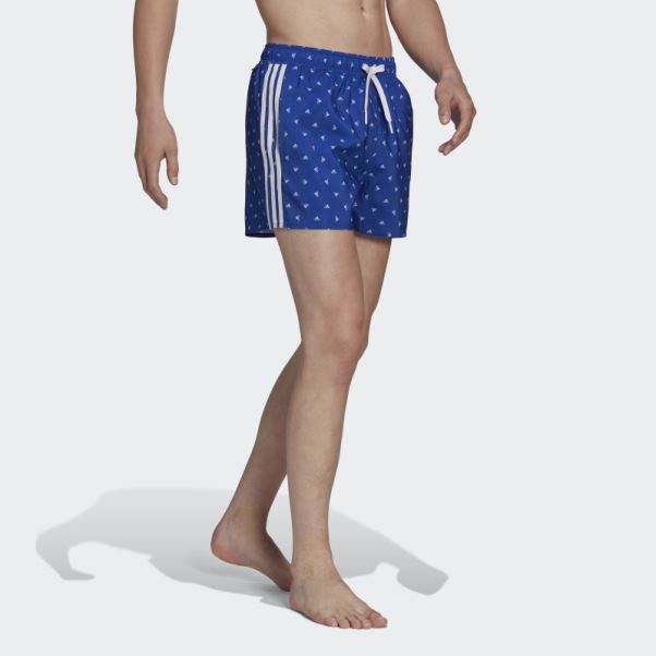 Short De Bain Mini Logo Clx Adidas Bleu