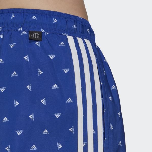 Short De Bain Mini Logo Clx Adidas Bleu