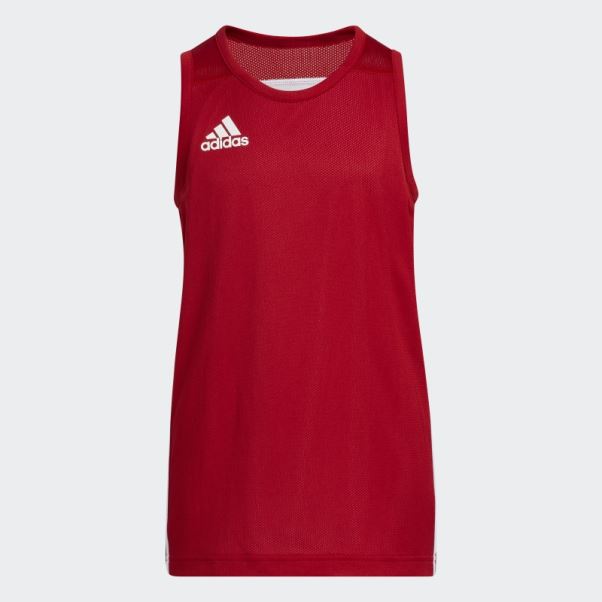 Maillot Réversible Adidas 3g Speed Rouge