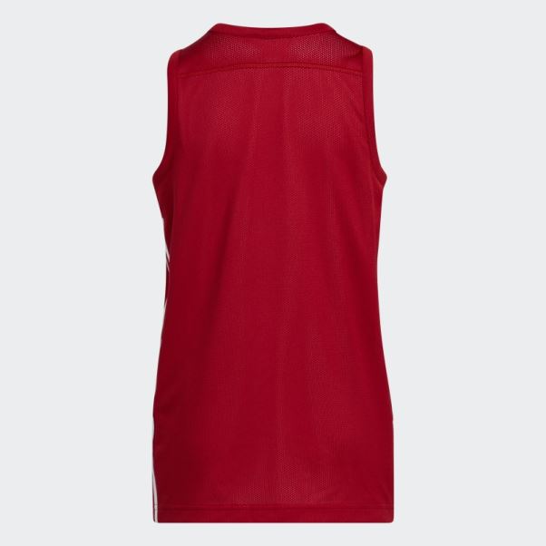 Maillot Réversible Adidas 3g Speed Rouge