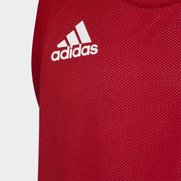 Maillot Réversible Adidas 3g Speed Rouge