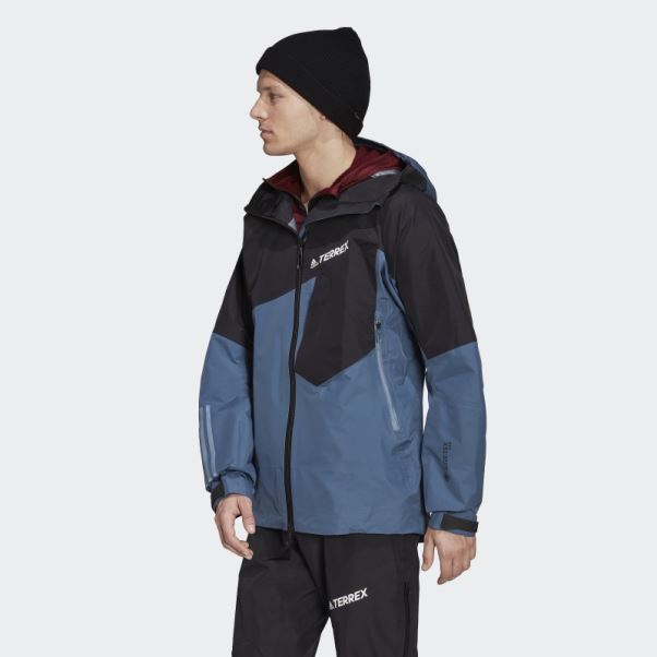Veste Terrex Techrock Gore-tex Pro Acier Adidas