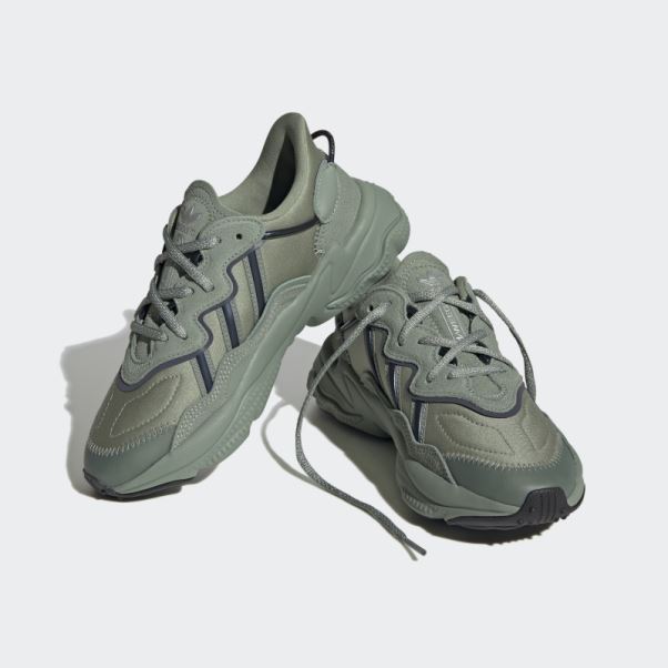 Adidas Ozweego Chaussures Argent Vert