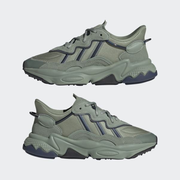 Adidas Ozweego Chaussures Argent Vert