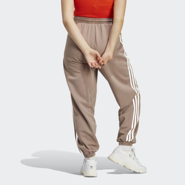 Adidas Pantalon De Jogging Marron Crayeux