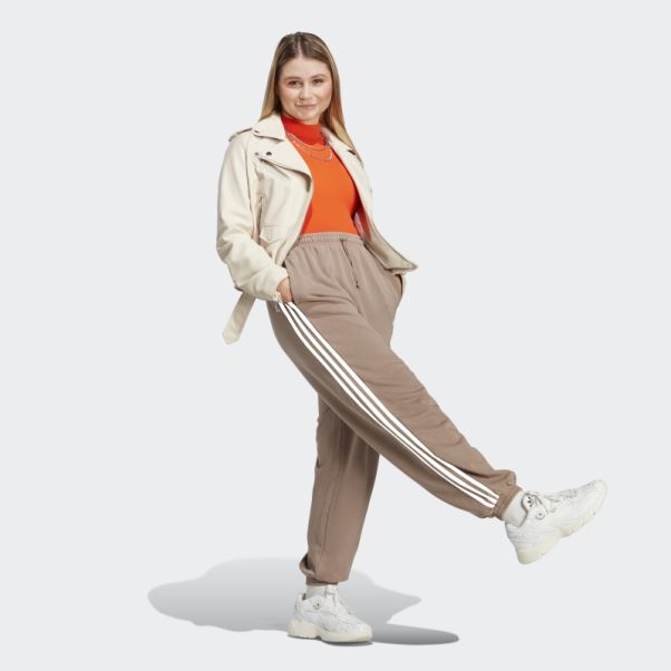 Adidas Pantalon De Jogging Marron Crayeux