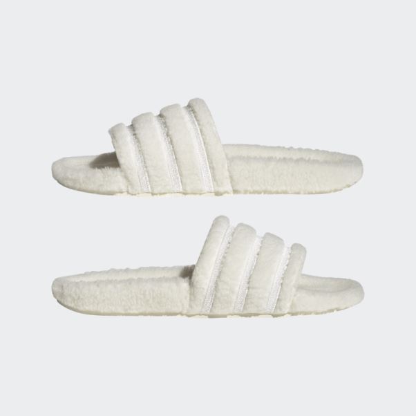 Adidas Fashion Adilette Slides Blanc