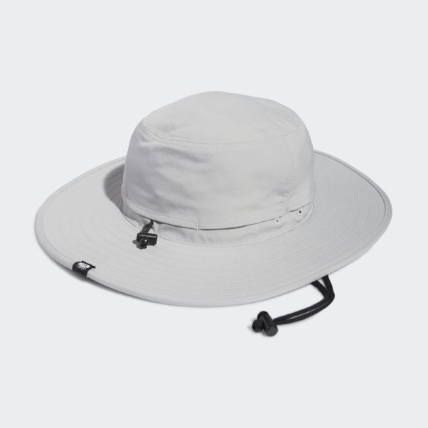 Chapeau De Soleil De Golf à Large Bord Adidas Gris