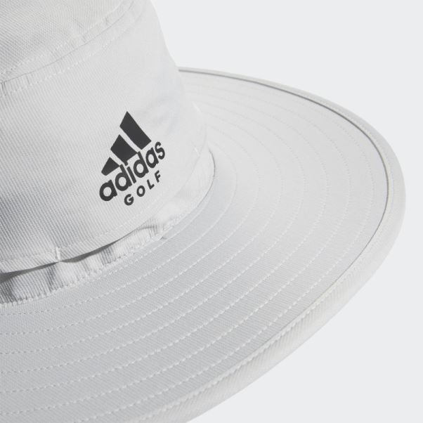 Chapeau De Soleil De Golf à Large Bord Adidas Gris