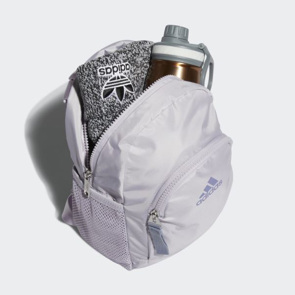 Mini Sac à Dos Adidas Linear Argent