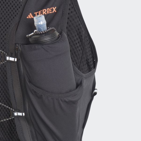 Gilet De Trail Noir Terrex Adidas