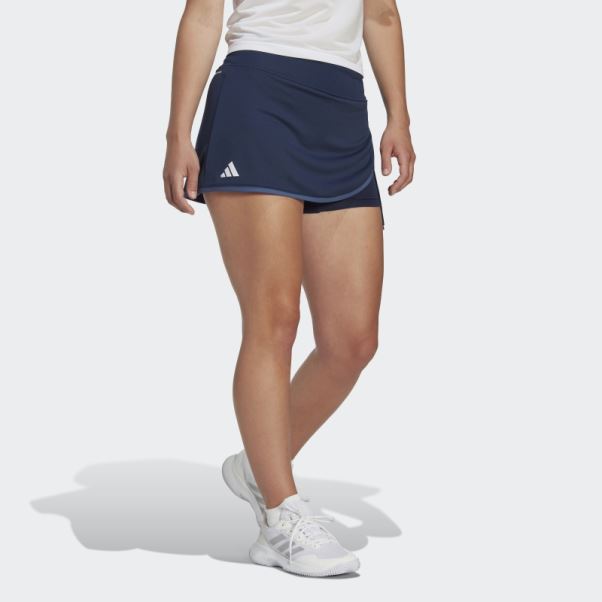 Jupe De Tennis Club Adidas Bleu Marine