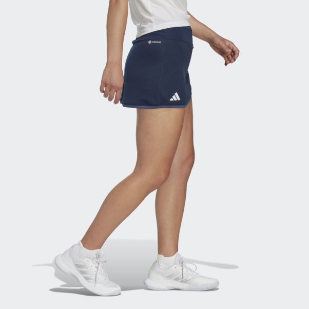 Jupe De Tennis Club Adidas Bleu Marine