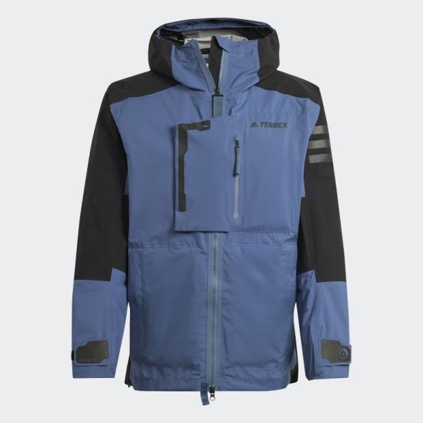 Adidas Terrex Xploric Rain.rdy Veste De Randonnée Acier