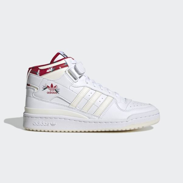 Chaussures Adidas Forum Mid Thebe Magugu Blanc