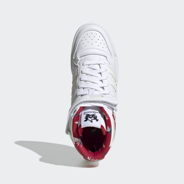 Chaussures Adidas Forum Mid Thebe Magugu Blanc