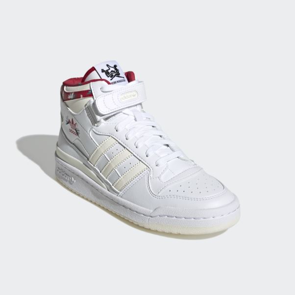 Chaussures Adidas Forum Mid Thebe Magugu Blanc