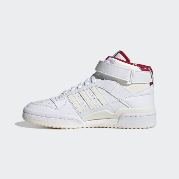 Chaussures Adidas Forum Mid Thebe Magugu Blanc