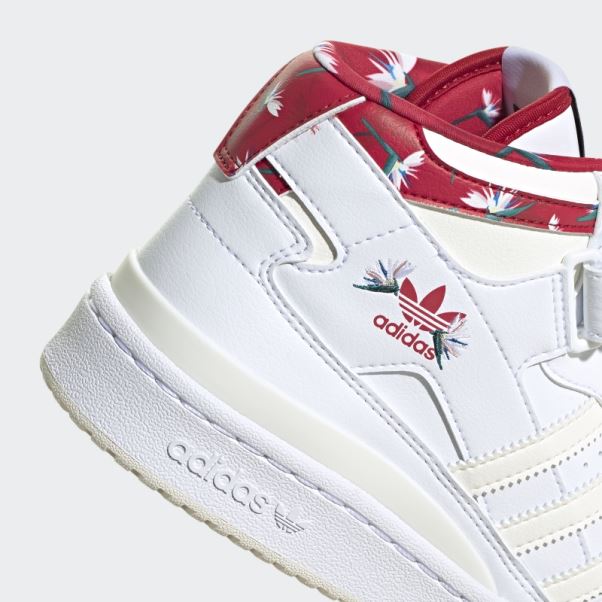 Chaussures Adidas Forum Mid Thebe Magugu Blanc