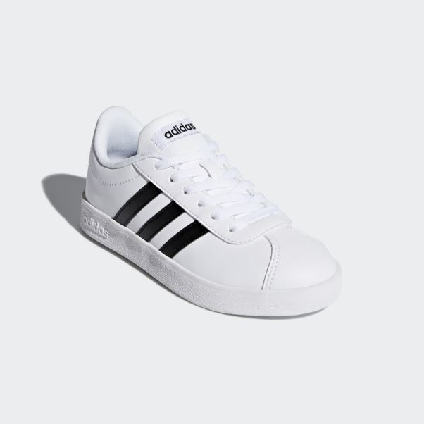 Adidas Vl Court 2.0 Chaussures Blanc