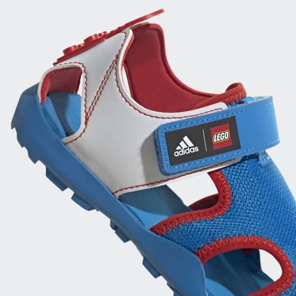 Adidas Capitaine Toey X Lego Sandales Bleu Chaud